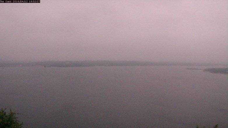 Lake Travis webcam, April 12, 2016 7:00 PM CT