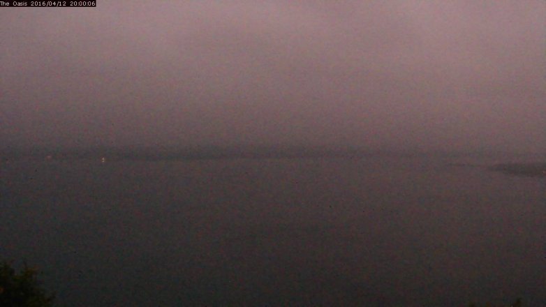 Lake Travis webcam, April 12, 2016 7:05 PM CT