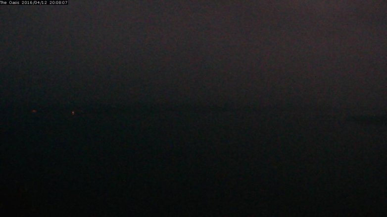 Lake Travis webcam, April 12, 2016 7:15 PM CT