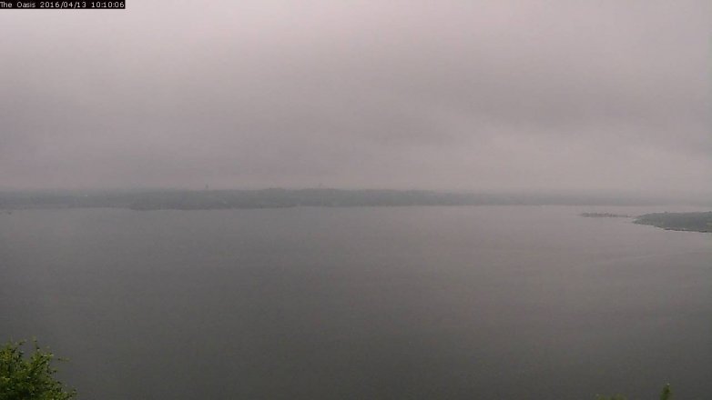 Lake Travis webcam, April 13, 2016 9:15 AM CT