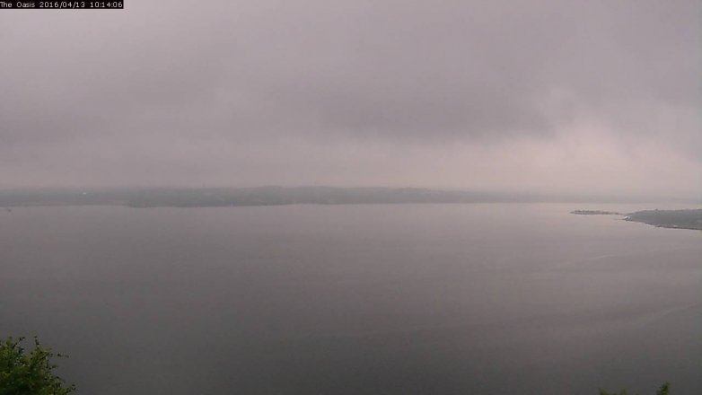 Lake Travis webcam, April 13, 2016 9:20 AM CT