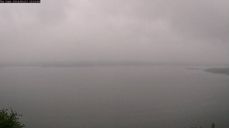 Lake Travis webcam, April 13, 2016 9:40 AM CT