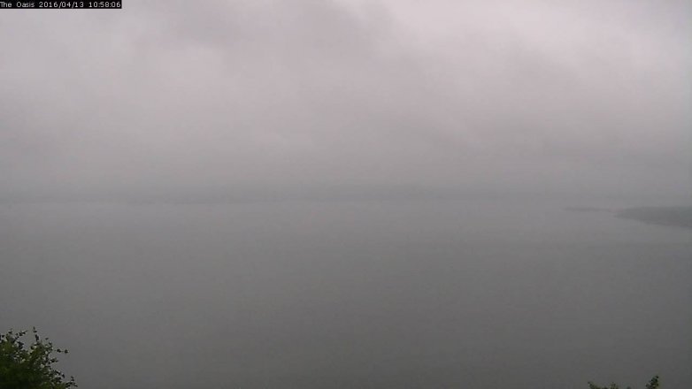 Lake Travis webcam, April 13, 2016 10:05 AM CT