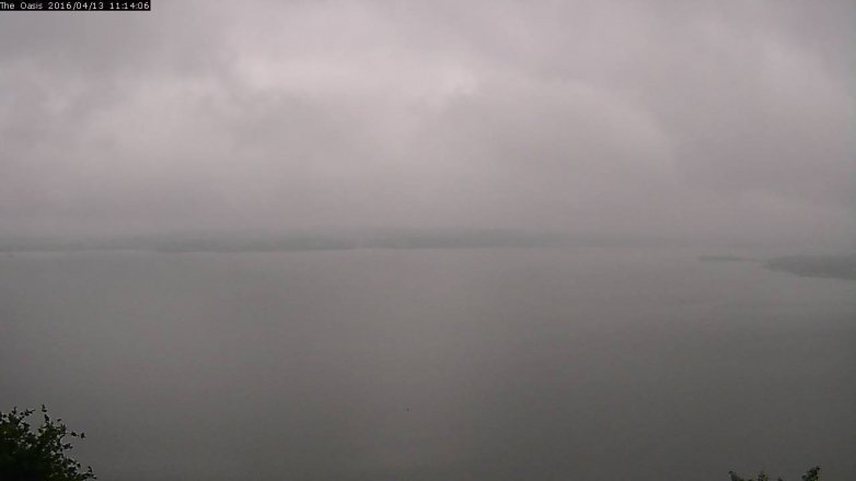 Lake Travis webcam, April 13, 2016 10:20 AM CT