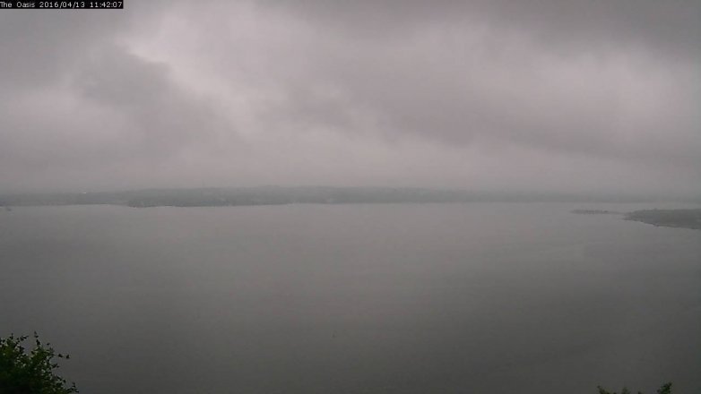 Lake Travis webcam, April 13, 2016 10:50 AM CT