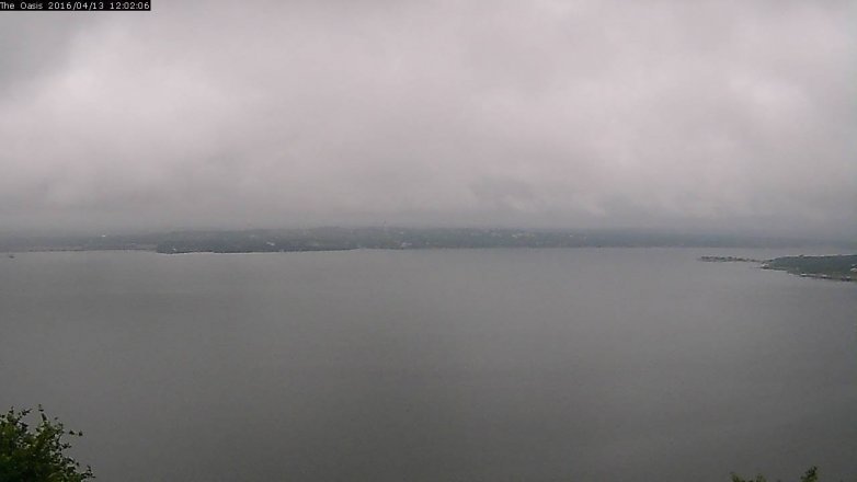 Lake Travis webcam, April 13, 2016 11:10 AM CT