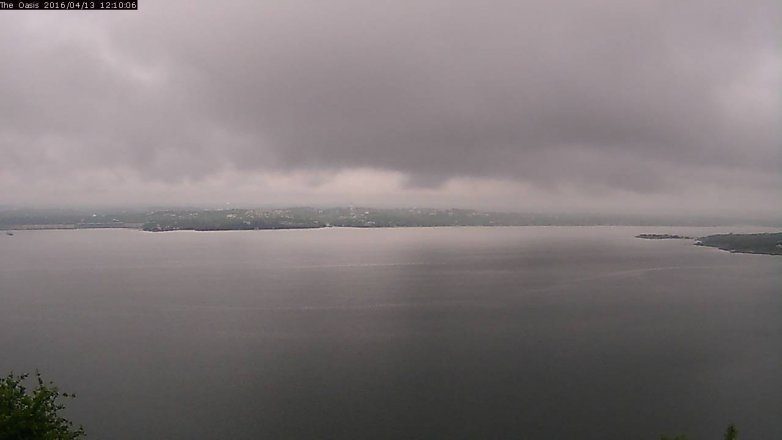 Lake Travis webcam, April 13, 2016 11:15 AM CT