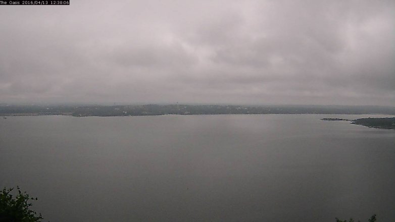 Lake Travis webcam, April 13, 2016 11:45 AM CT
