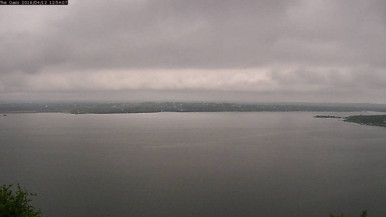 Lake Travis webcam, April 13, 2016 12:00 PM CT
