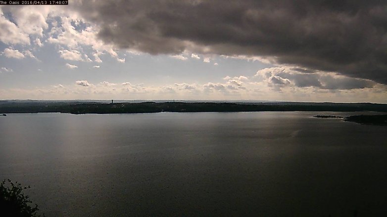 Lake Travis webcam, April 13, 2016 4:55 PM CT