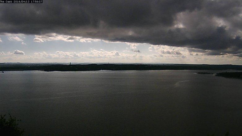 Lake Travis webcam, April 13, 2016 5:00 PM CT