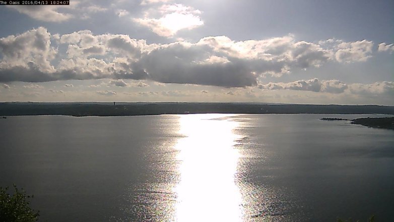 Lake Travis webcam, April 13, 2016 5:30 PM CT