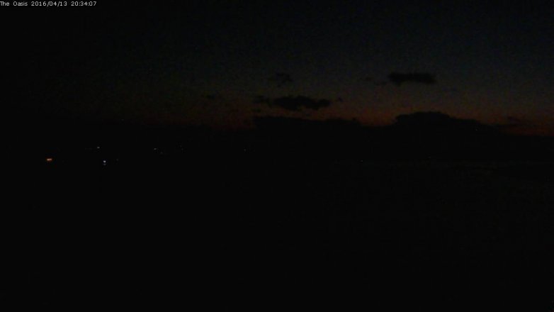 Lake Travis webcam, April 13, 2016 7:40 PM CT