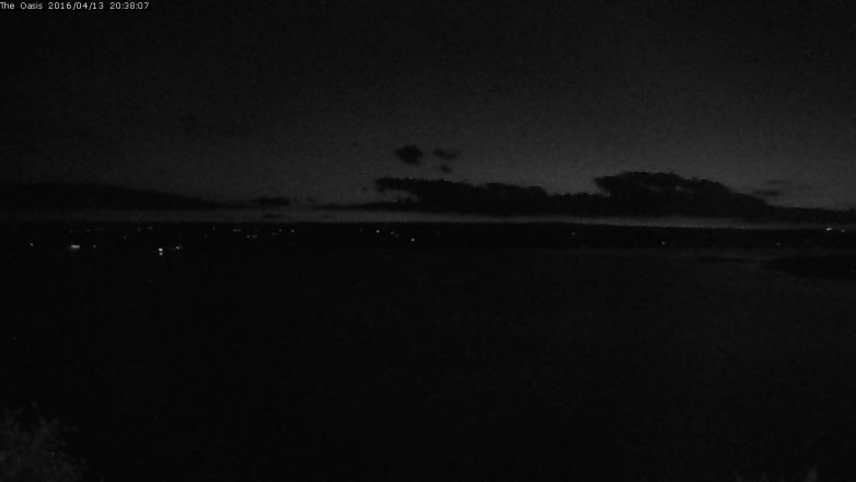 Lake Travis webcam, April 13, 2016 7:45 PM CT