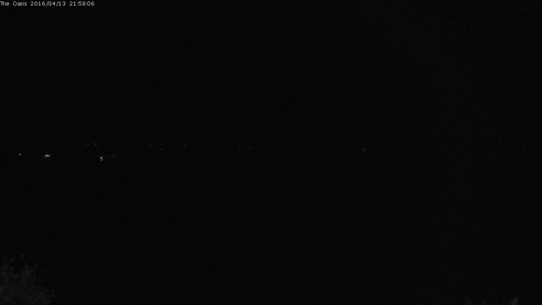 Lake Travis webcam, April 13, 2016 9:05 PM CT