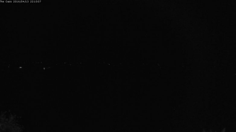 Lake Travis webcam, April 13, 2016 9:15 PM CT