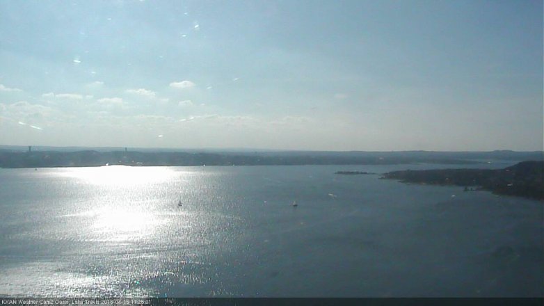 Lake Travis webcam, April 15, 2016 4:35 PM CT