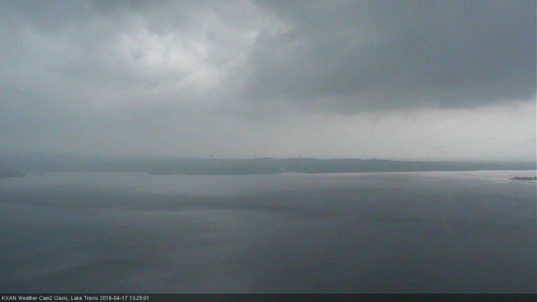 Lake Travis webcam, April 17, 2016 12:55 PM CT