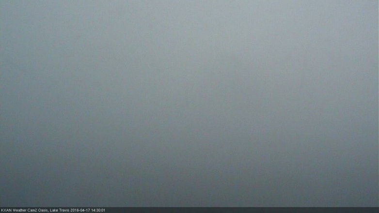 Lake Travis webcam, April 17, 2016 2:00 PM CT