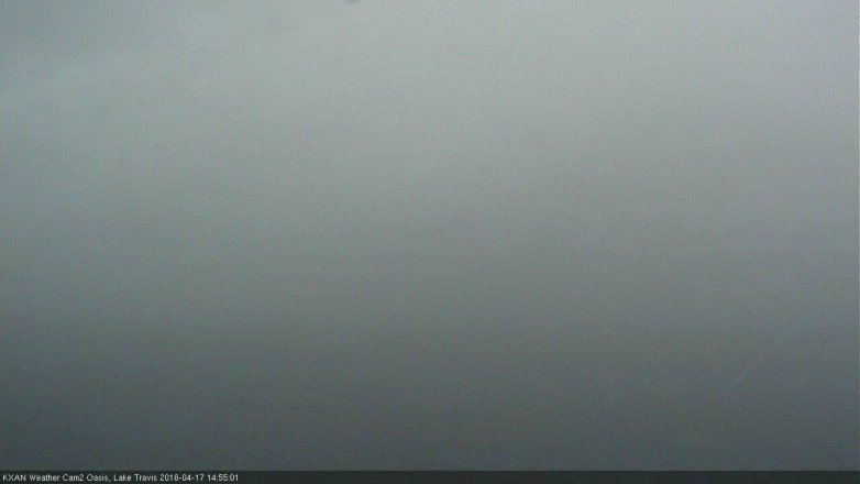 Lake Travis webcam, April 17, 2016 2:05 PM CT