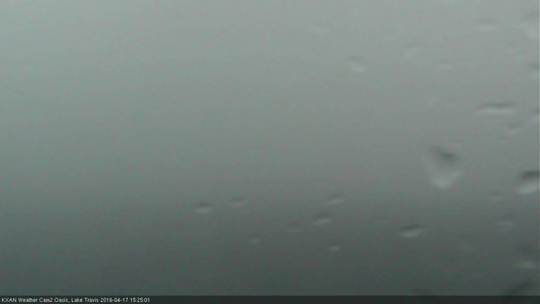 Lake Travis webcam, April 17, 2016 2:50 PM CT