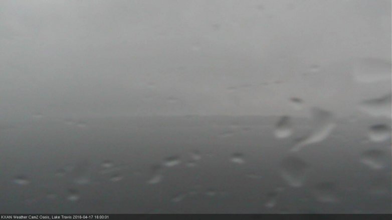 Lake Travis webcam, April 17, 2016 3:15 PM CT