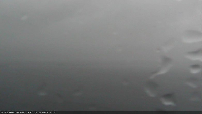 Lake Travis webcam, April 17, 2016 3:20 PM CT