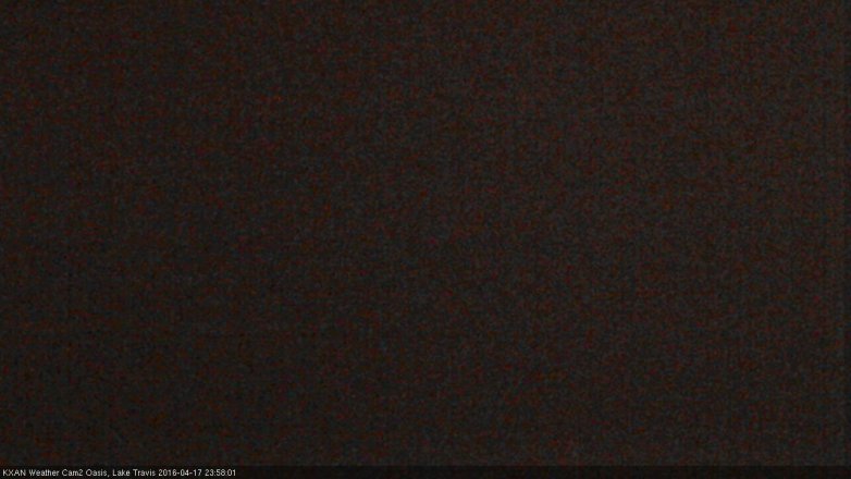 Lake Travis webcam, April 17, 2016 12:00 AM CT