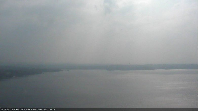 Lake Travis webcam, April 26, 2016 4:15 PM CT