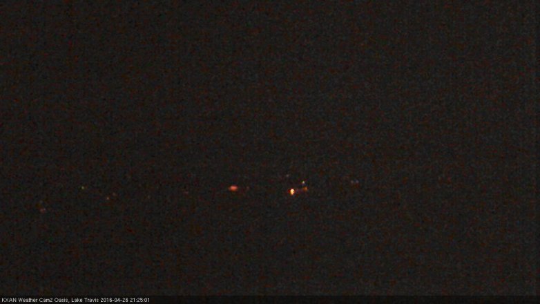 Lake Travis webcam, April 26, 2016 8:45 PM CT