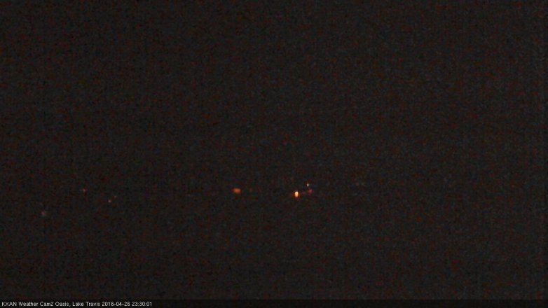 Lake Travis webcam, April 26, 2016 10:50 PM CT