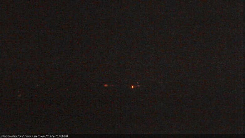 Lake Travis webcam, April 26, 2016 12:00 AM CT