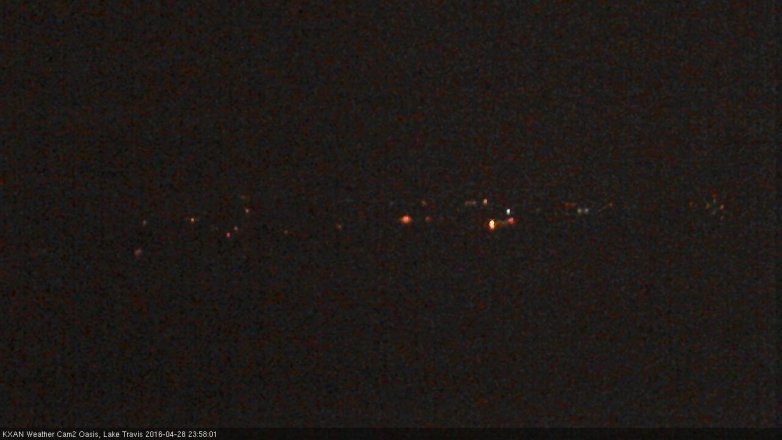 Lake Travis webcam, April 28, 2016 12:00 AM CT