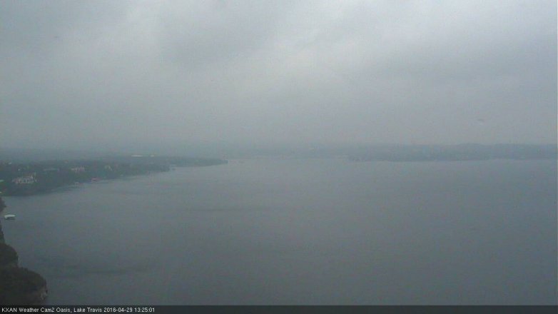 Lake Travis webcam, April 29, 2016 12:45 PM CT