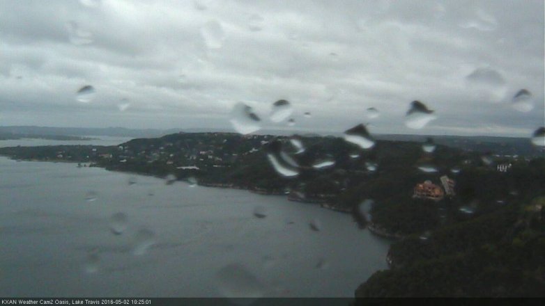 Lake Travis webcam, May 2, 2016 9:40 AM CT