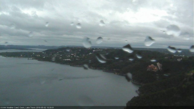 Lake Travis webcam, May 2, 2016 9:50 AM CT