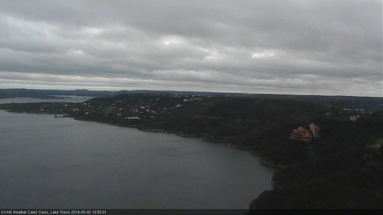 Lake Travis webcam, May 2, 2016 10:05 AM CT