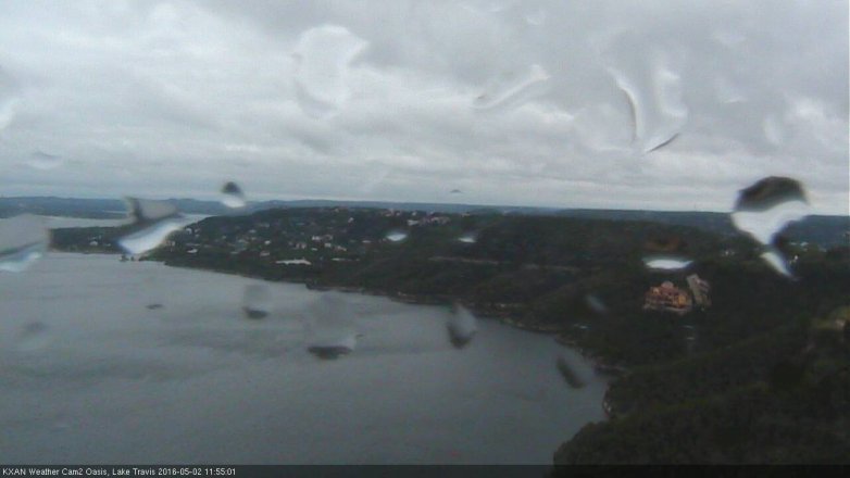 Lake Travis webcam, May 2, 2016 11:10 AM CT