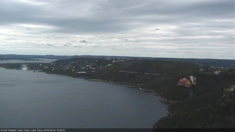 Lake Travis webcam, May 2, 2016 2:15 PM CT