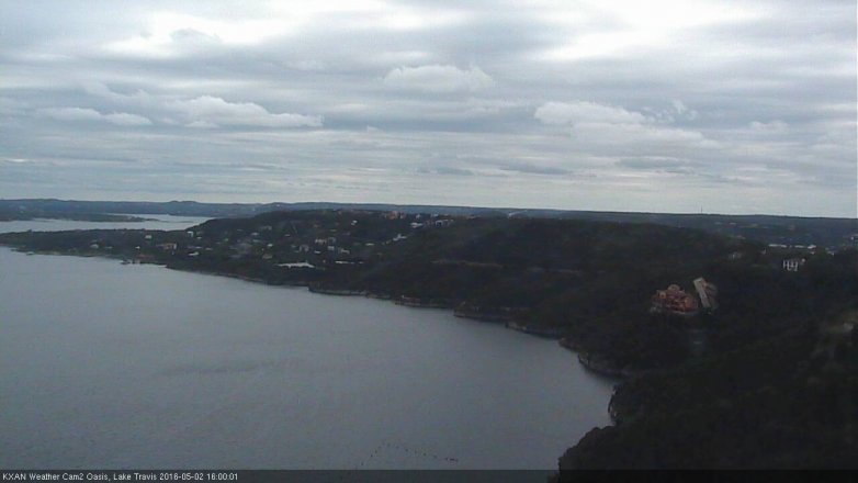 Lake Travis webcam, May 2, 2016 3:20 PM CT