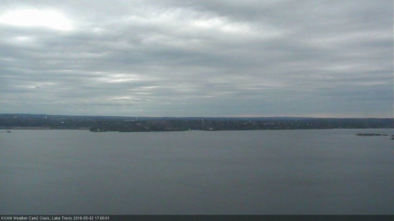 Lake Travis webcam, May 2, 2016 4:20 PM CT