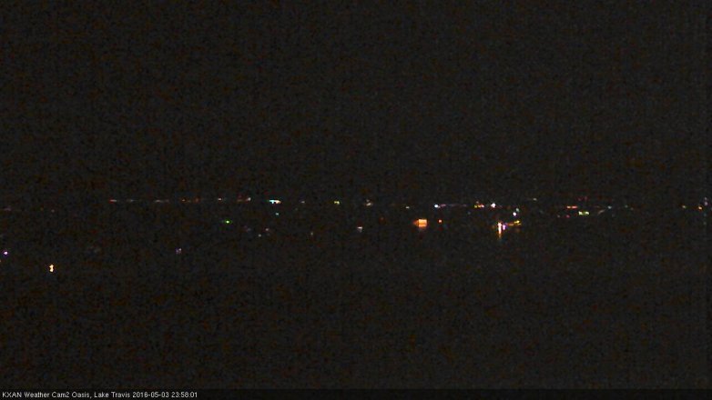 Lake Travis webcam, May 3, 2016 12:00 AM CT
