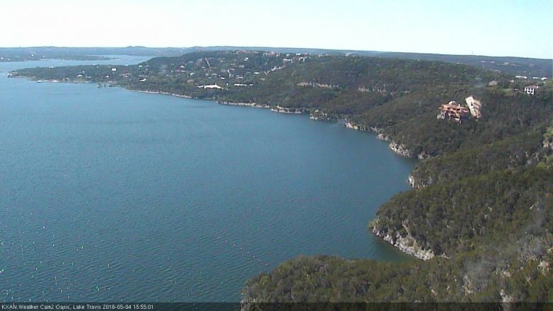 Lake Travis webcam, May 4, 2016 3:15 PM CT