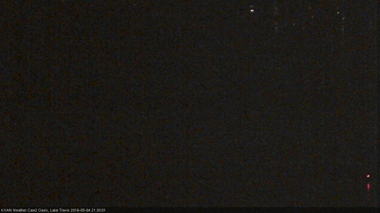Lake Travis webcam, May 4, 2016 8:45 PM CT