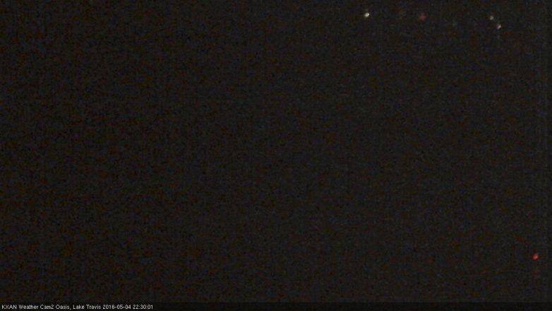 Lake Travis webcam, May 4, 2016 9:40 PM CT