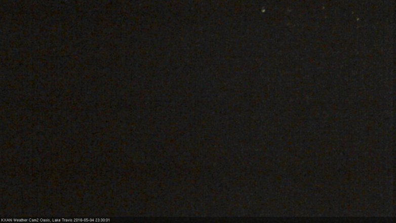 Lake Travis webcam, May 4, 2016 11:00 PM CT