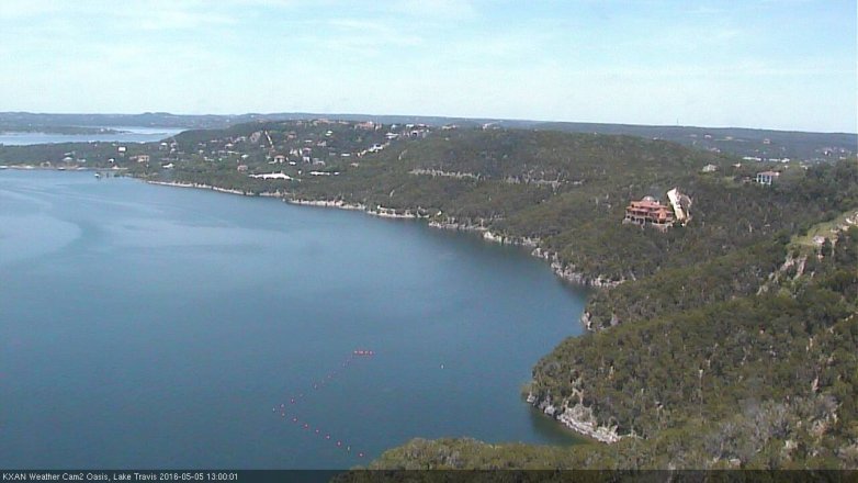 Lake Travis webcam, May 5, 2016 12:20 PM CT