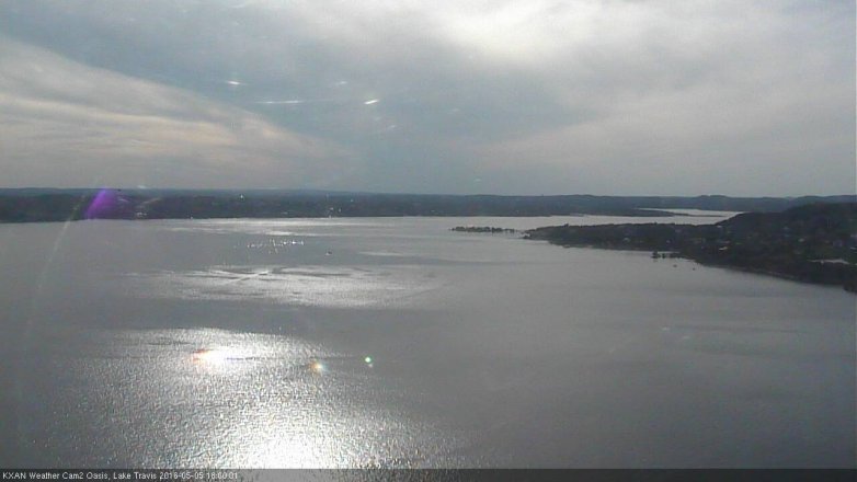 Lake Travis webcam, May 5, 2016 5:30 PM CT