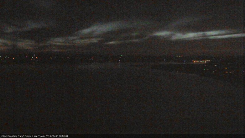 Lake Travis webcam, May 5, 2016 8:15 PM CT