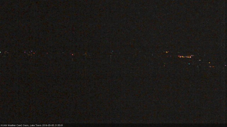 Lake Travis webcam, May 5, 2016 9:20 PM CT